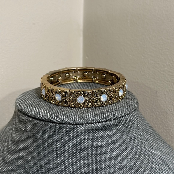 Lia Sophia Jewelry - Lia Sophia Gold Tone Stretch Bracelet